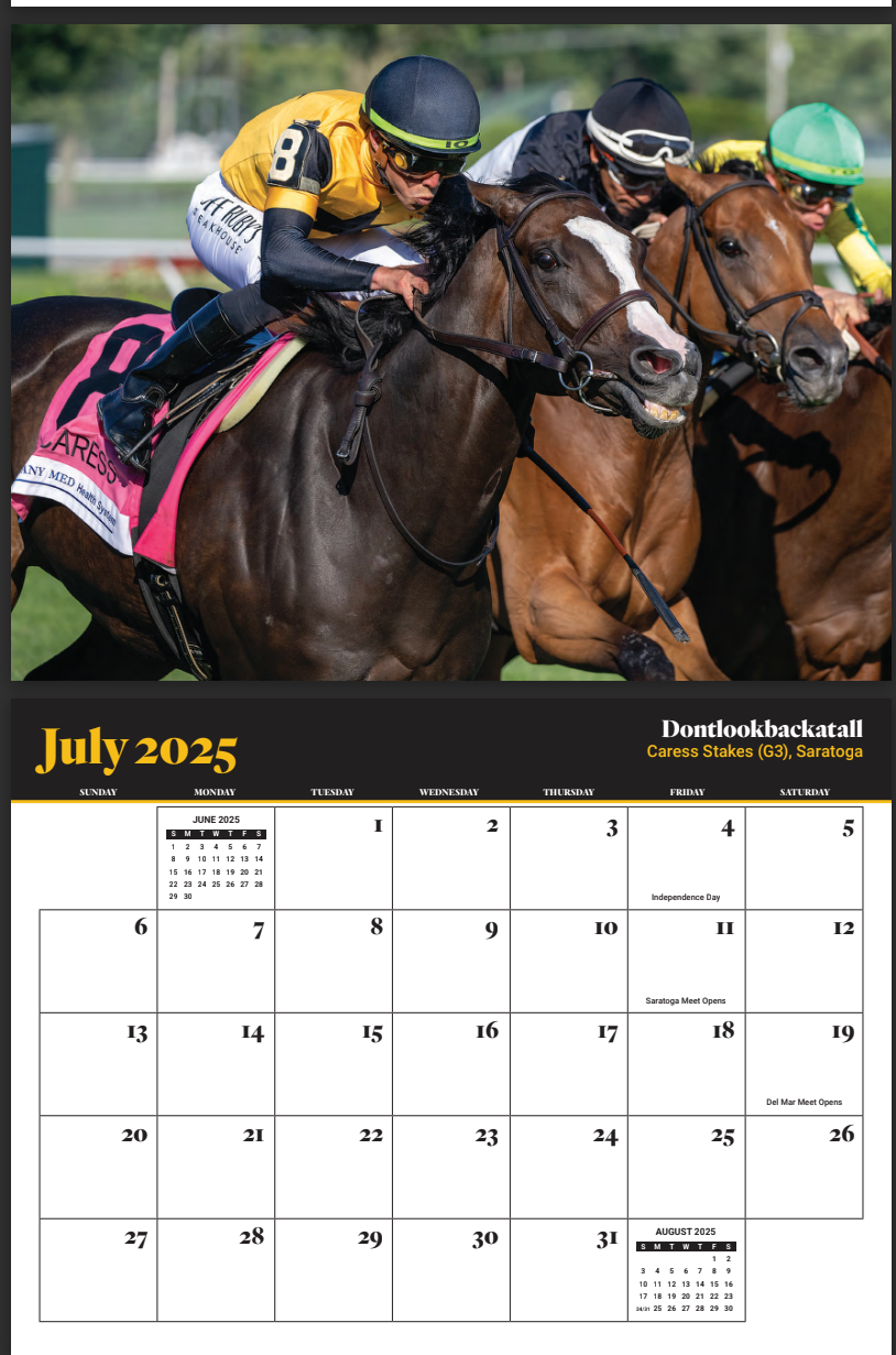 2026 West Point Thoroughbreds Calendar