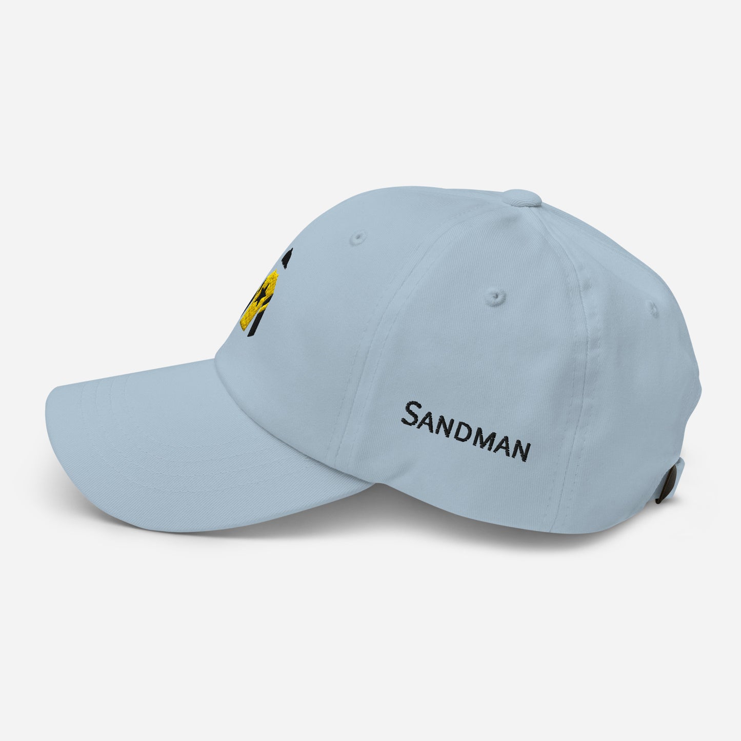 Sandman horse hat official light blue side