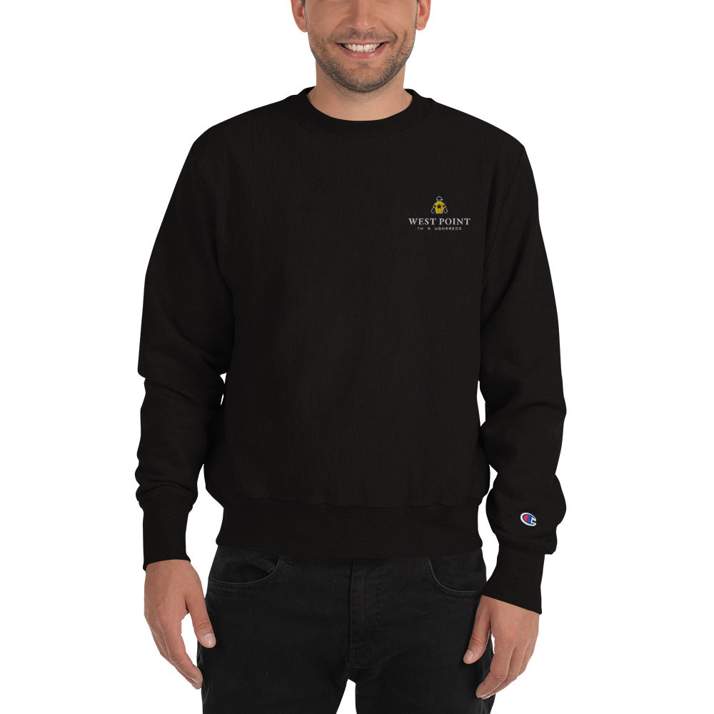 Men's Embroidered Crewneck