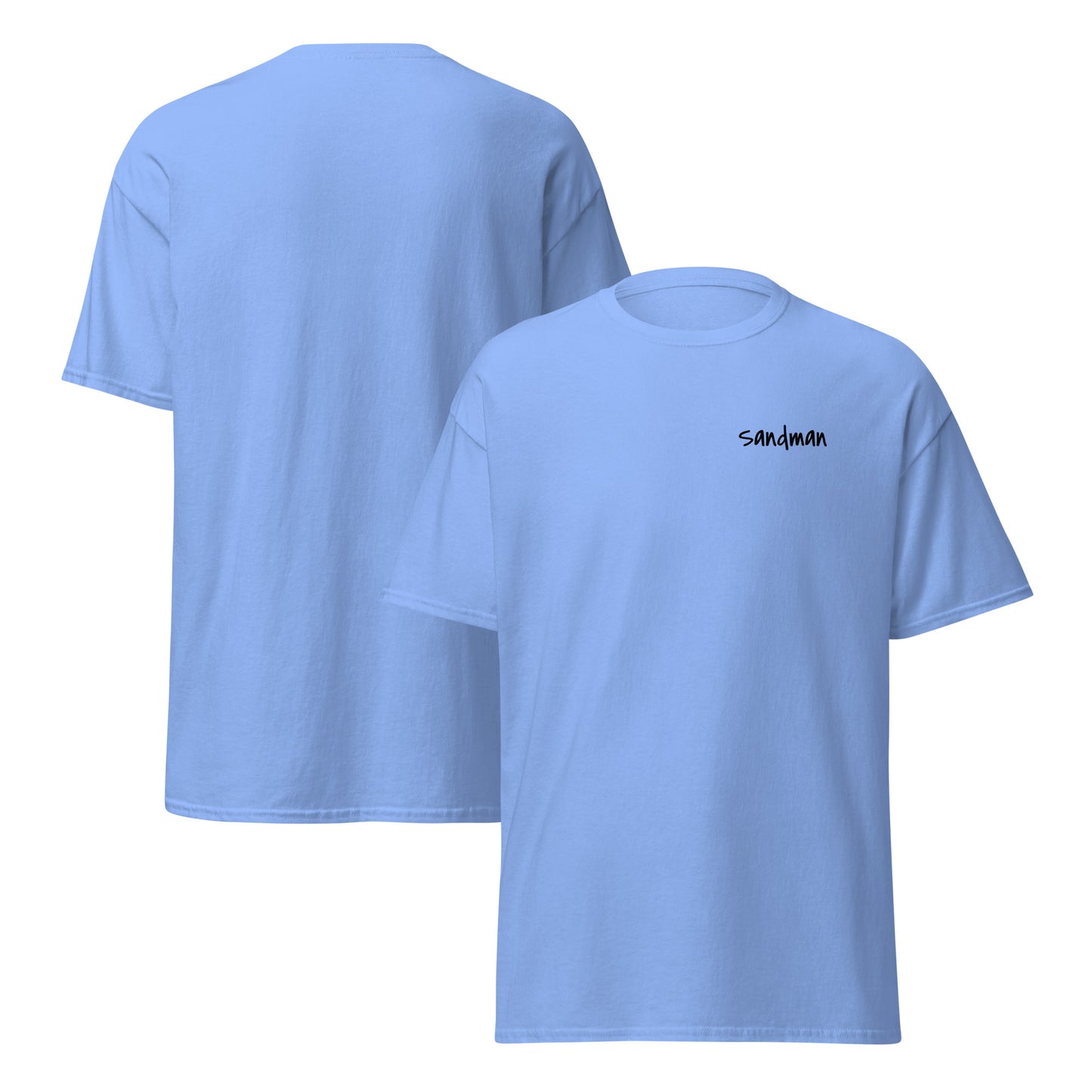 Sandman horse tee official carolina blue