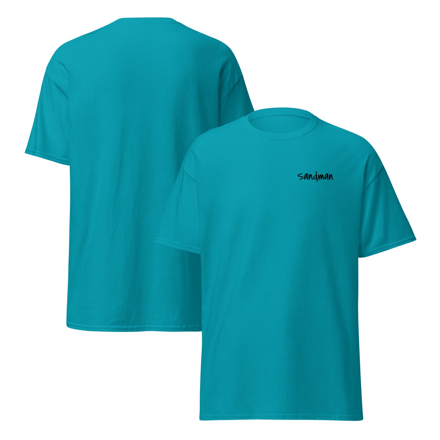 Sandman horse tee official tropical blue
