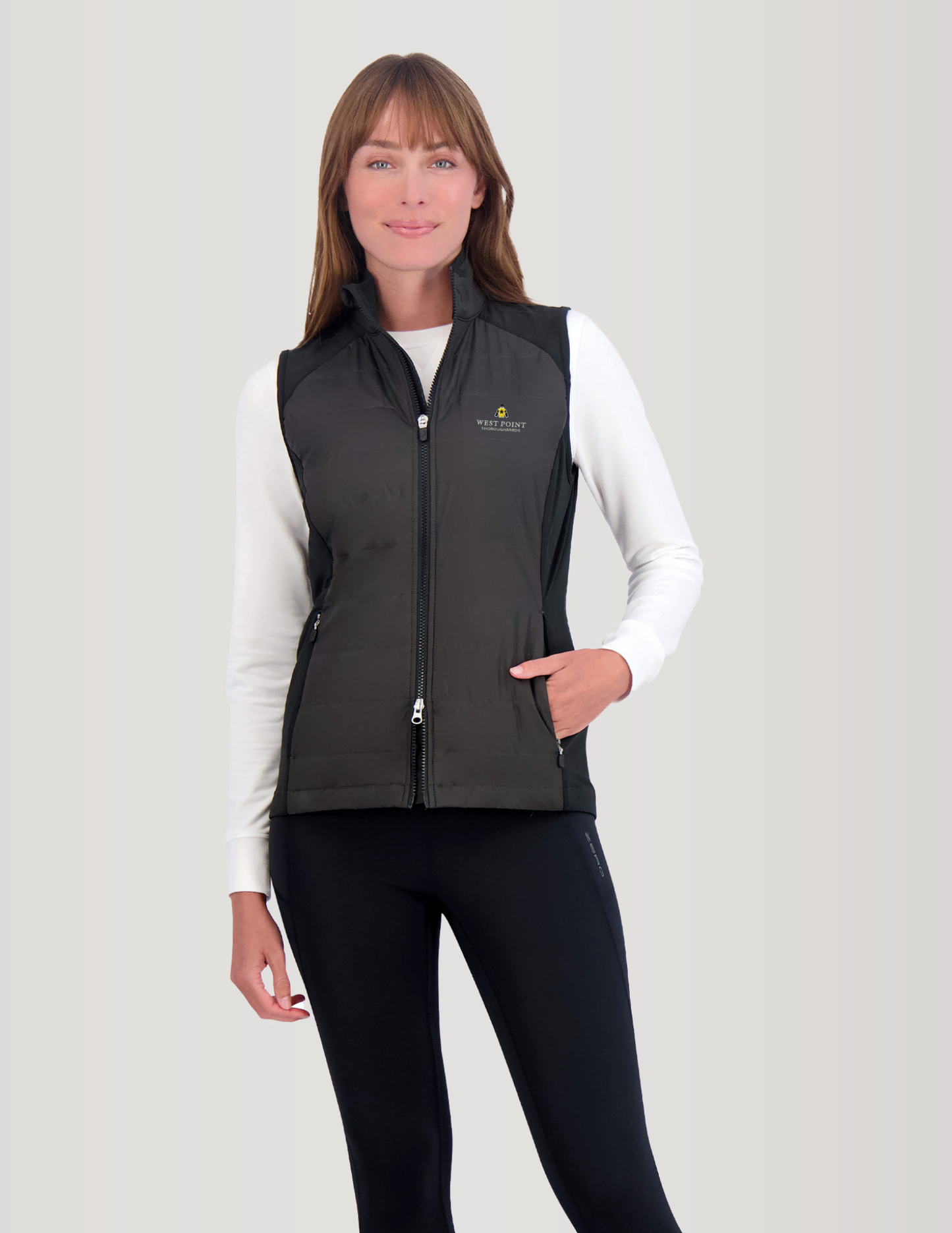 Womens Black Vest