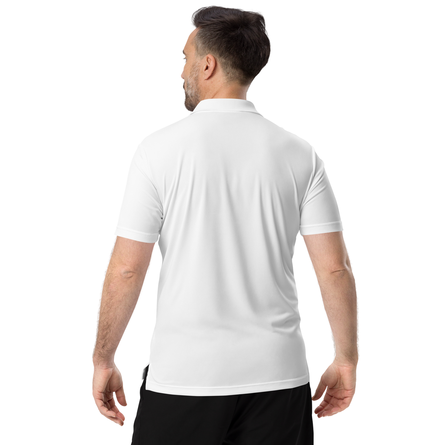 Men's White Polo