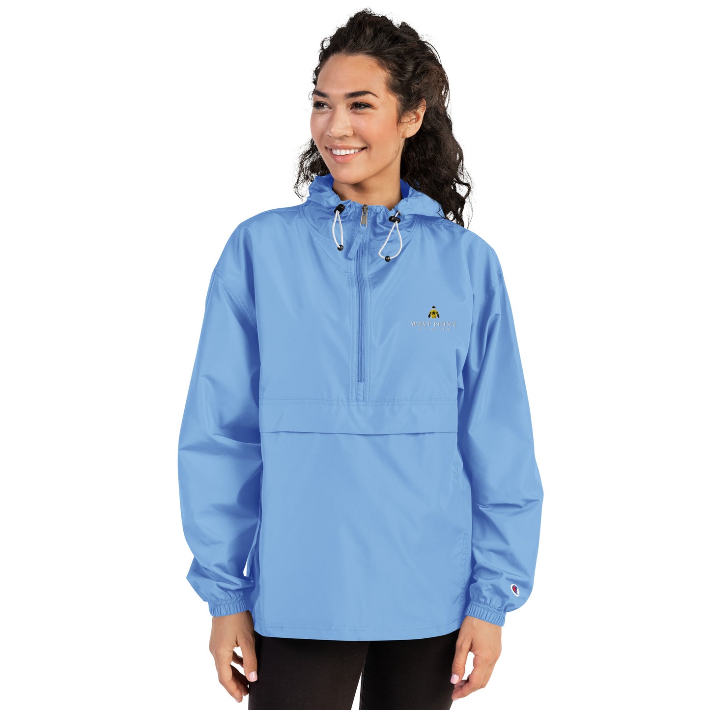 Women's Embroidered Rain Jacket