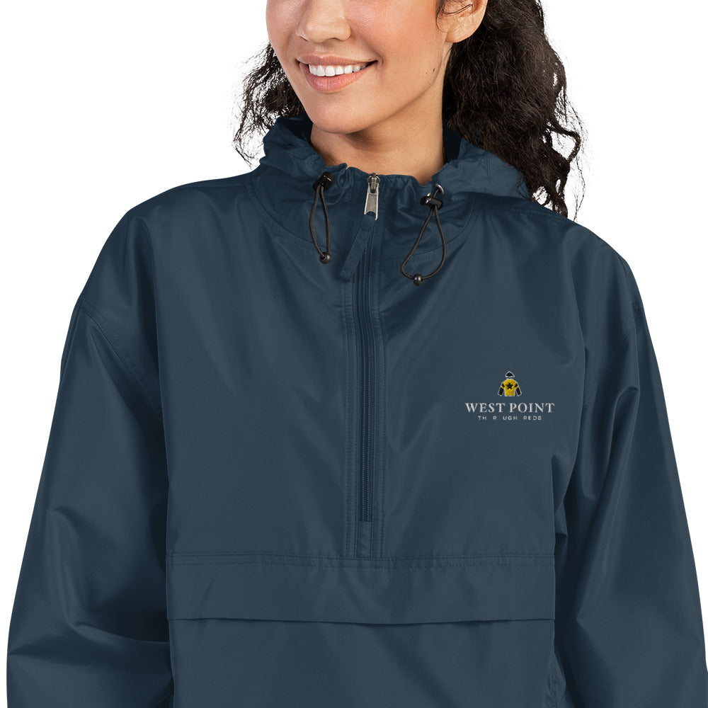 Women's Embroidered Rain Jacket