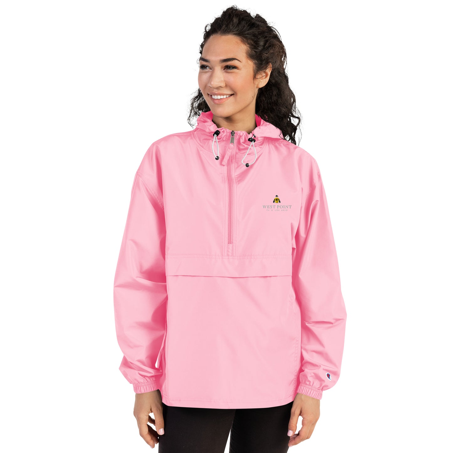 Women's Embroidered Rain Jacket