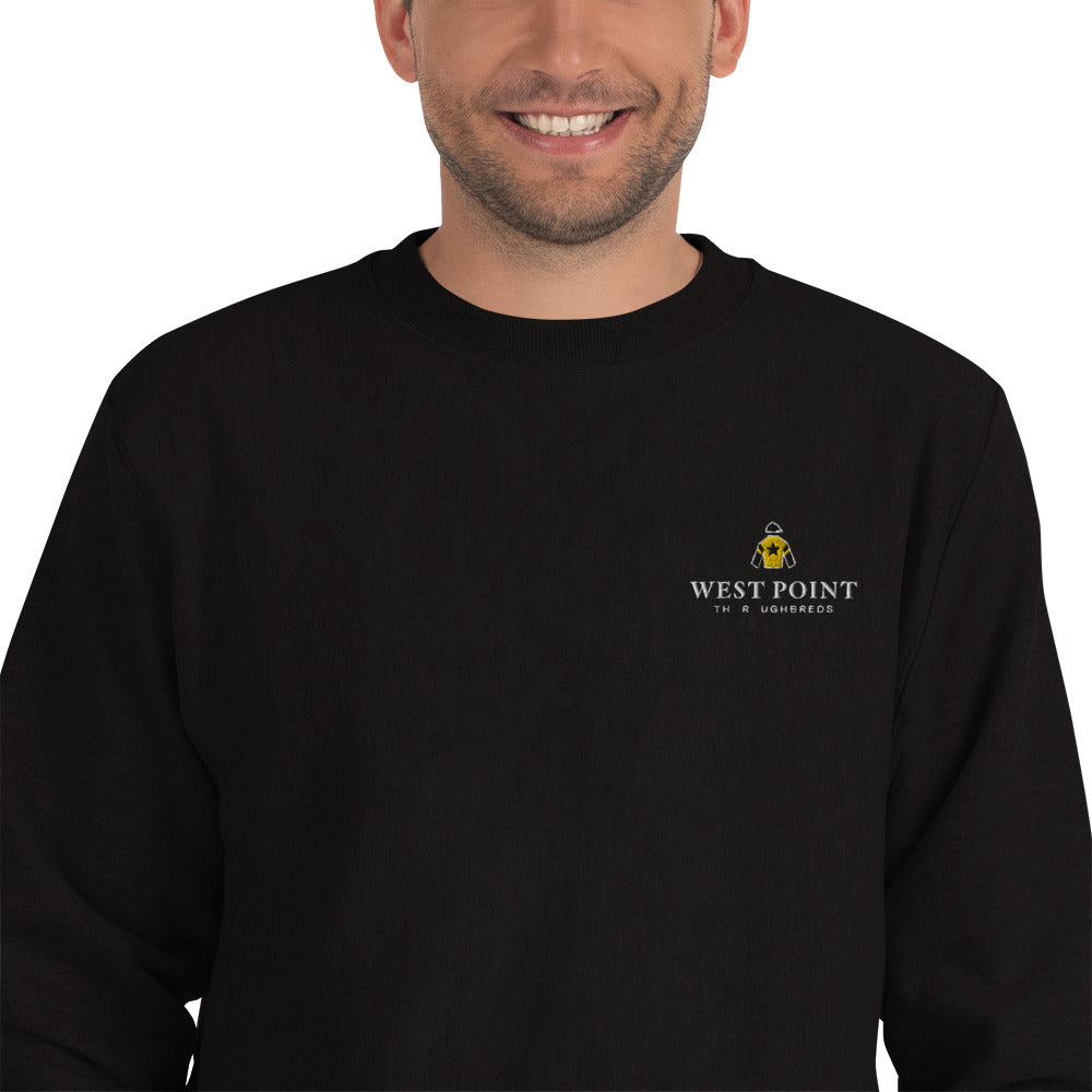 Men's Embroidered Crewneck