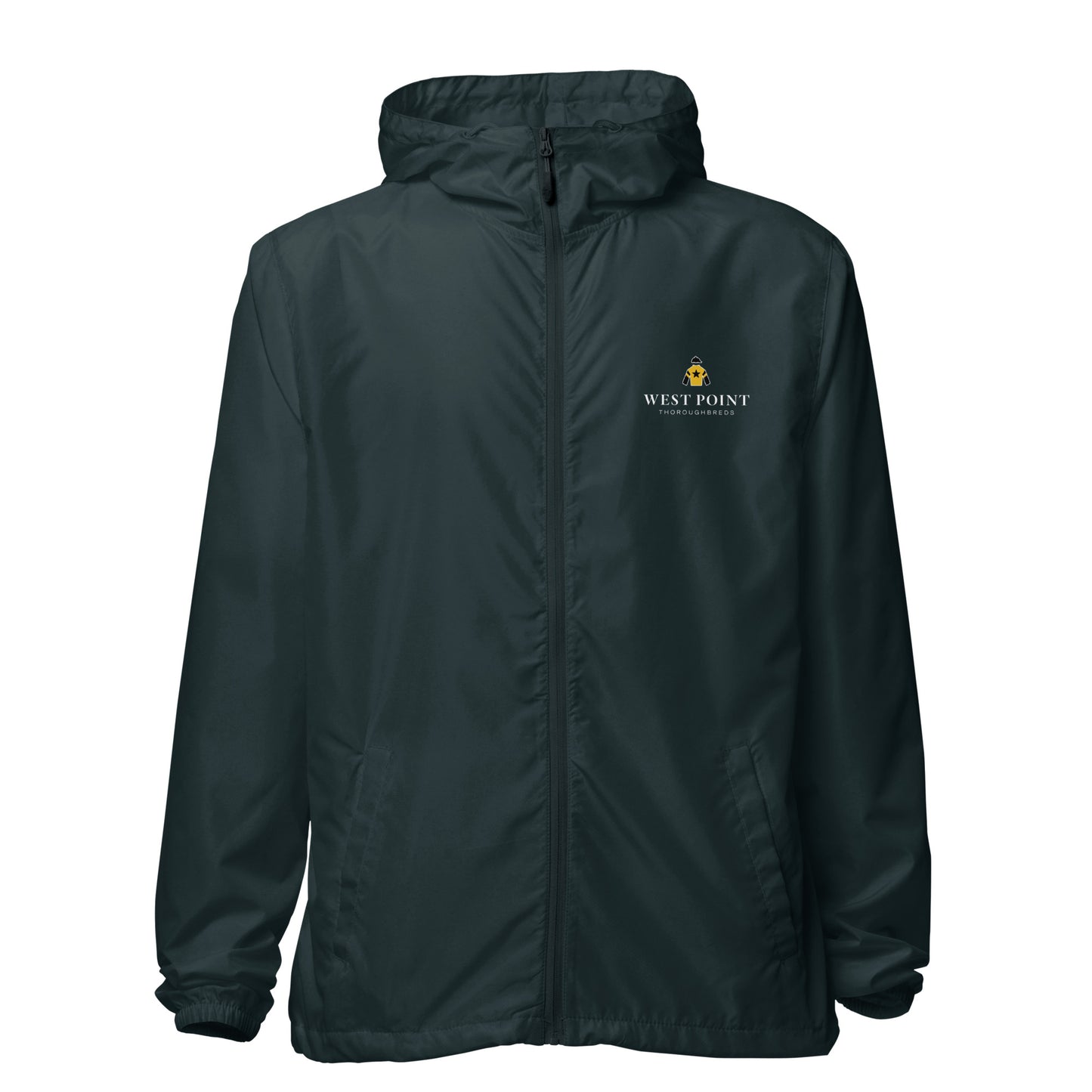 Lightweight Zip Up Rain Jacket